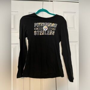 Steelers long sleeve tshirt women medium